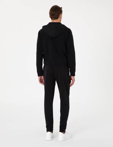 Siyah Regular Fit Eşofman Altı