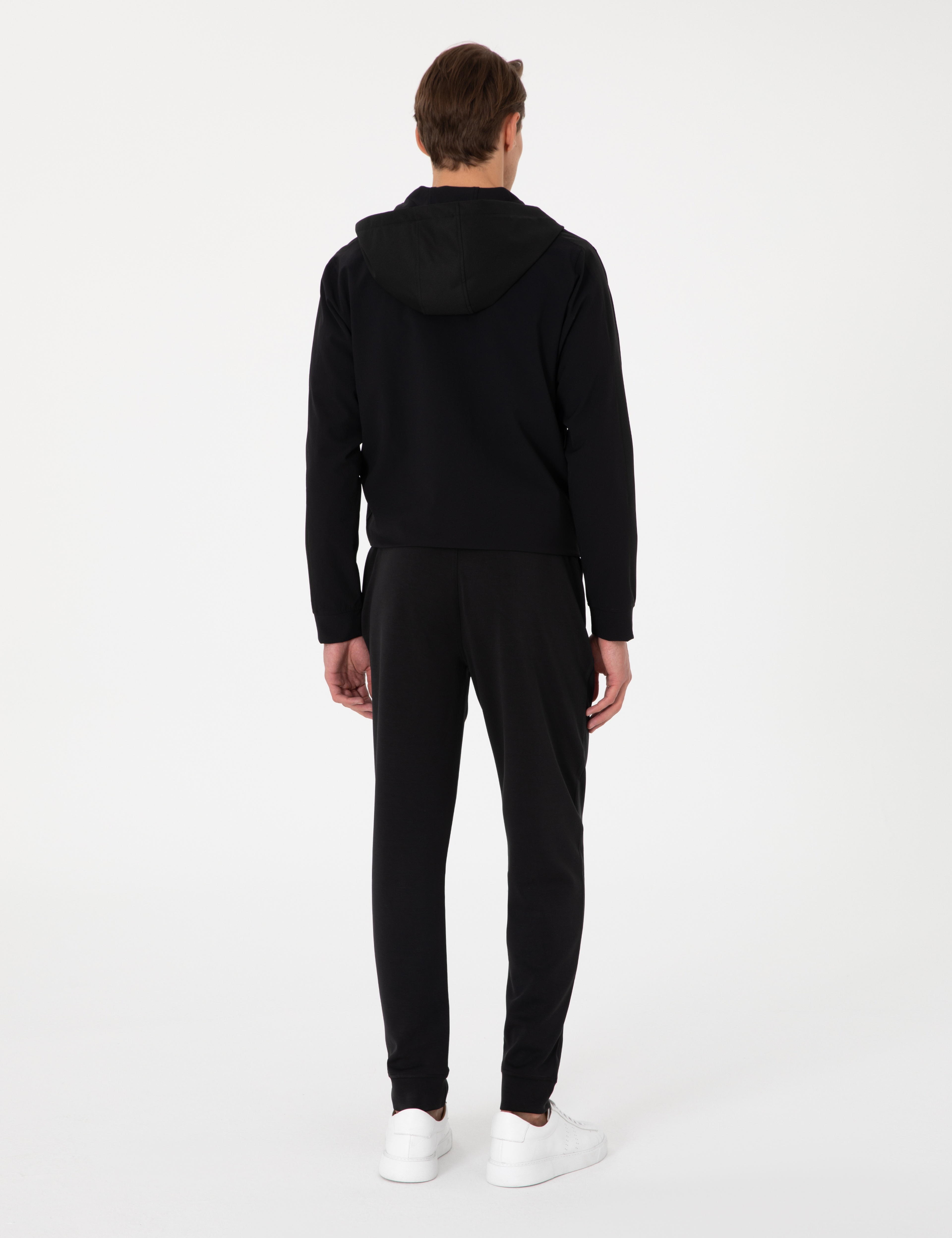 Siyah Regular Fit Eşofman Altı - Image 4