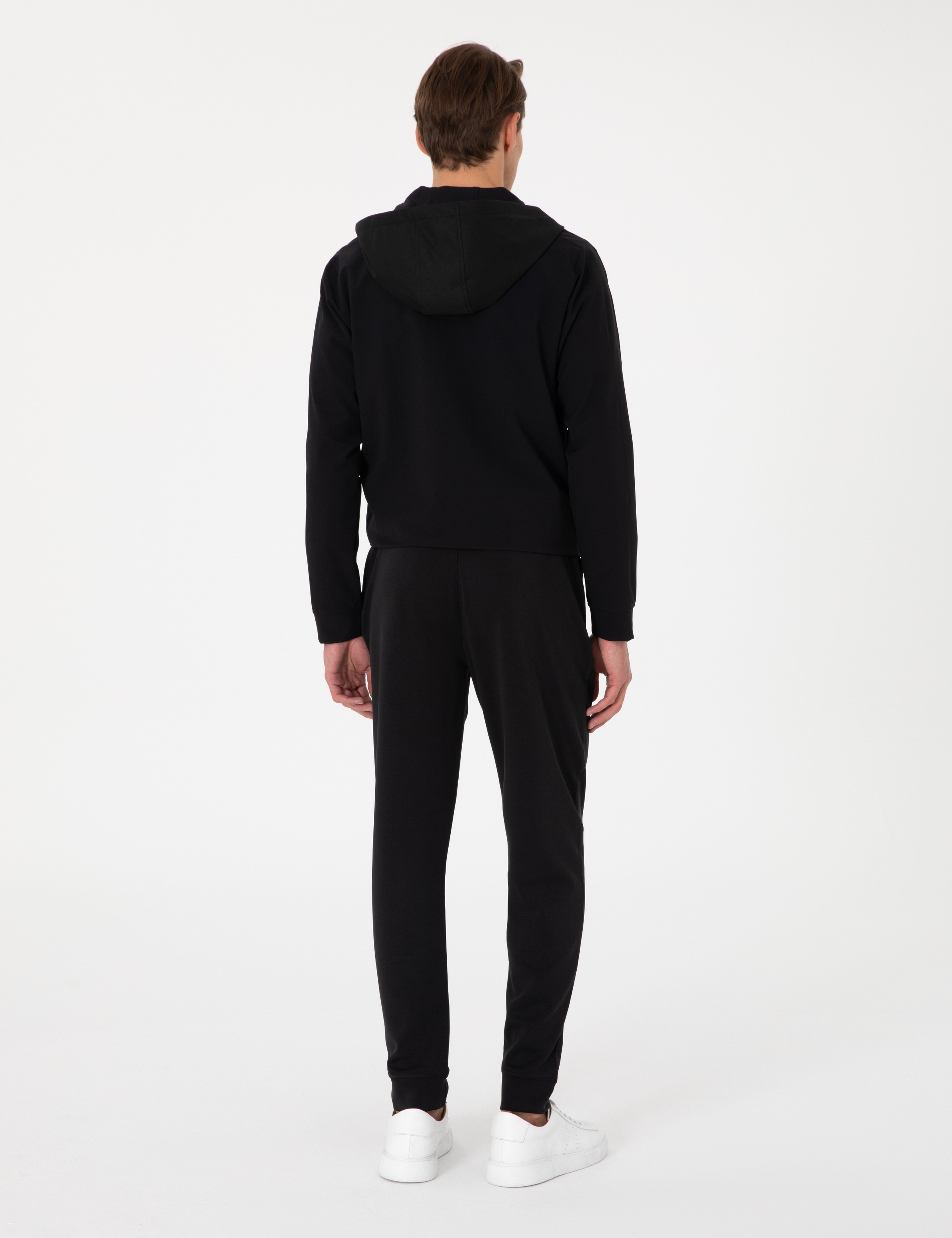 Siyah Regular Fit Eşofman Altı
