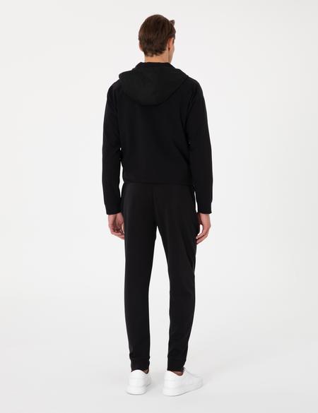 Siyah Regular Fit Eşofman Altı - 50302614037