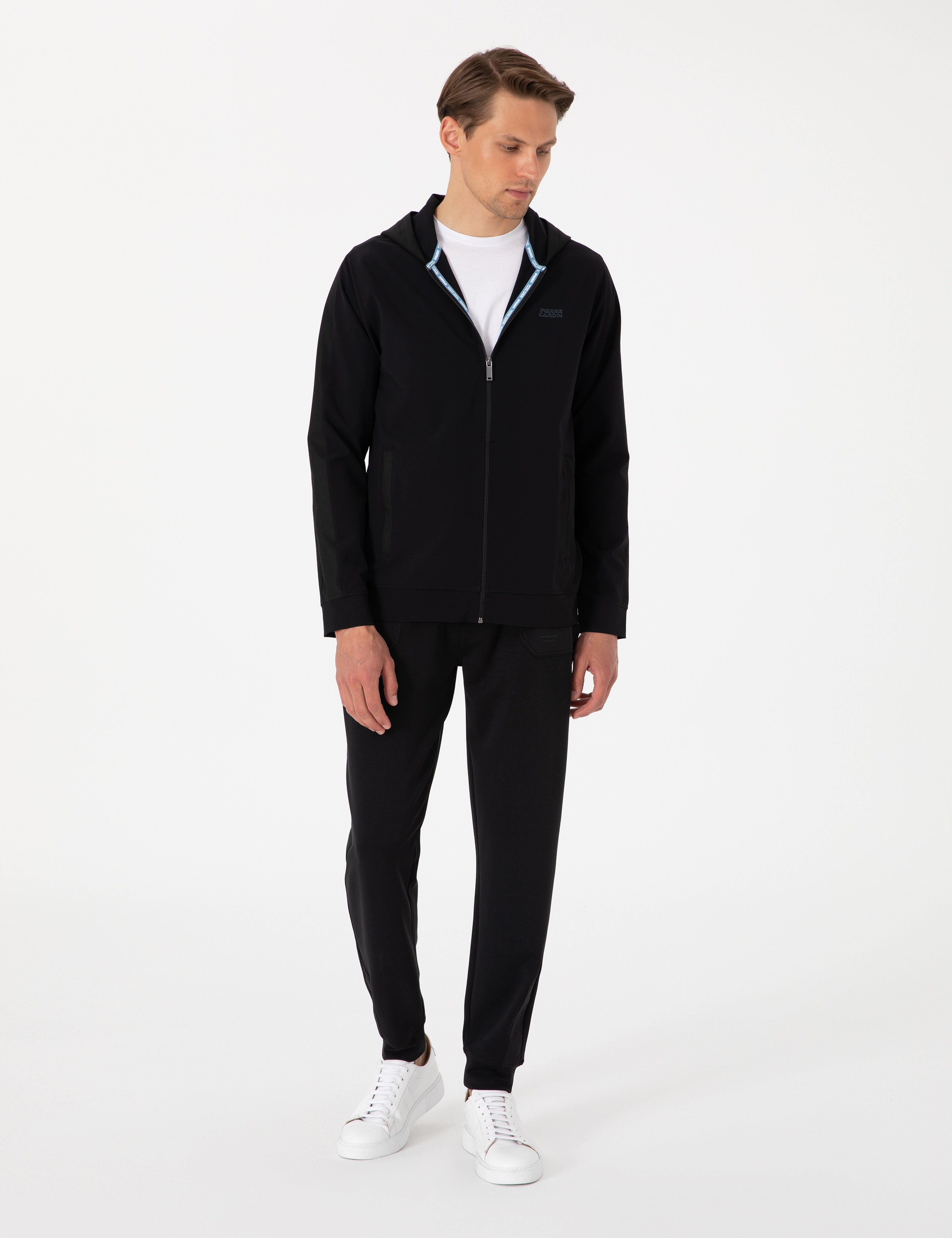 Siyah Regular Fit Eşofman Altı