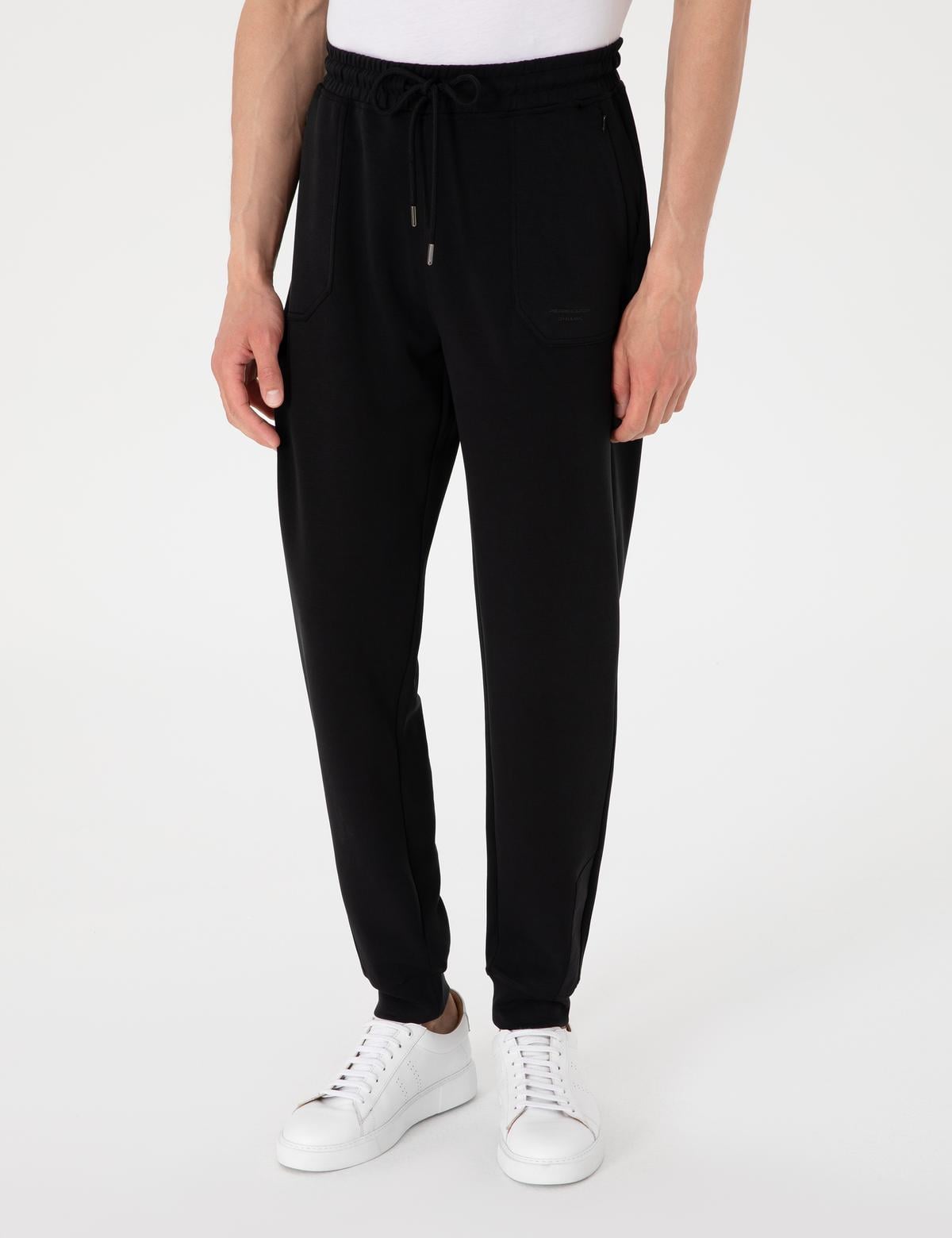 Siyah Regular Fit Eşofman Altı - 50302614037