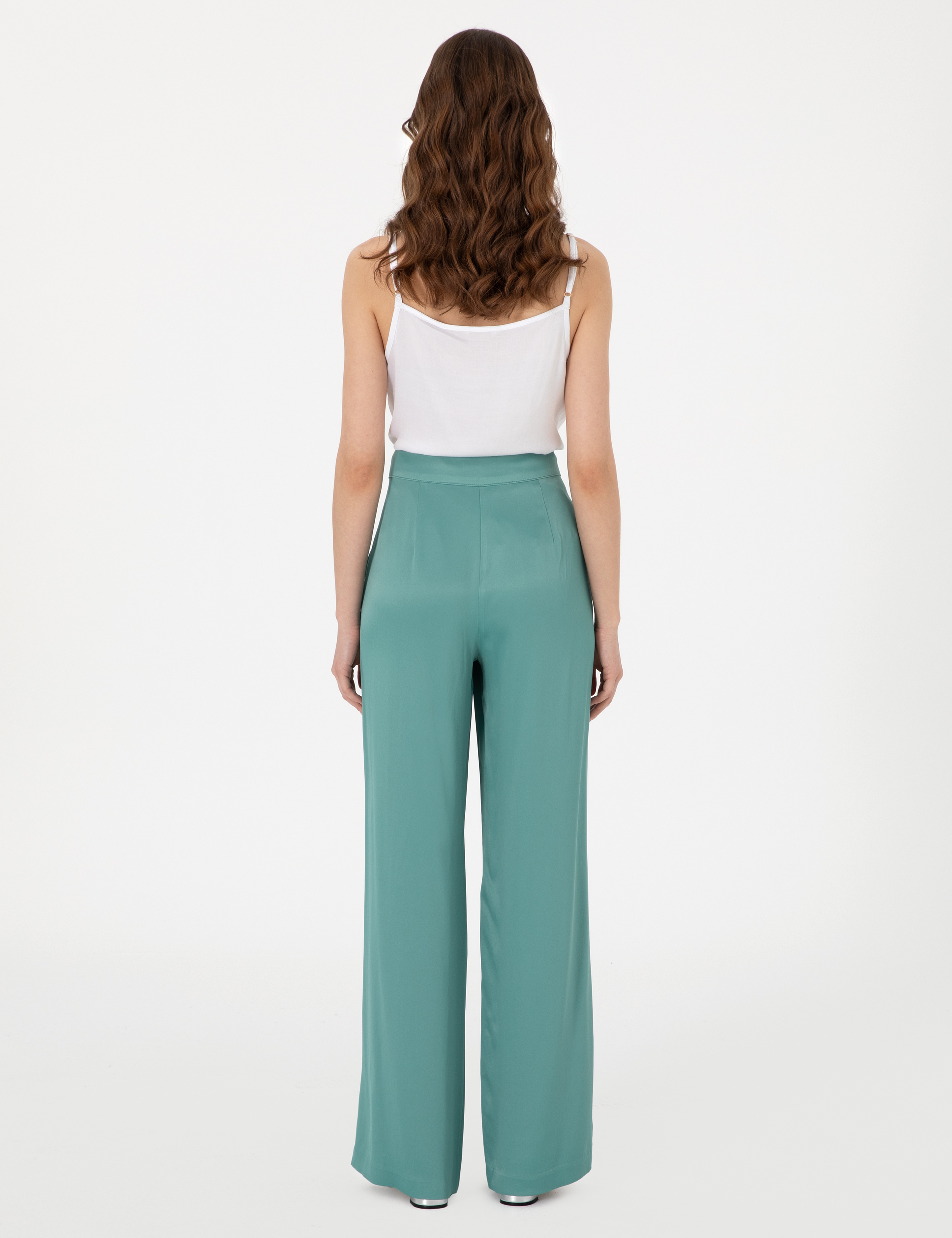 Yeşil Kumaş Pantolon