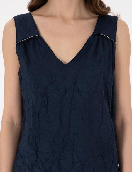 Lacivert Regular Fit Bluz - 50301151004