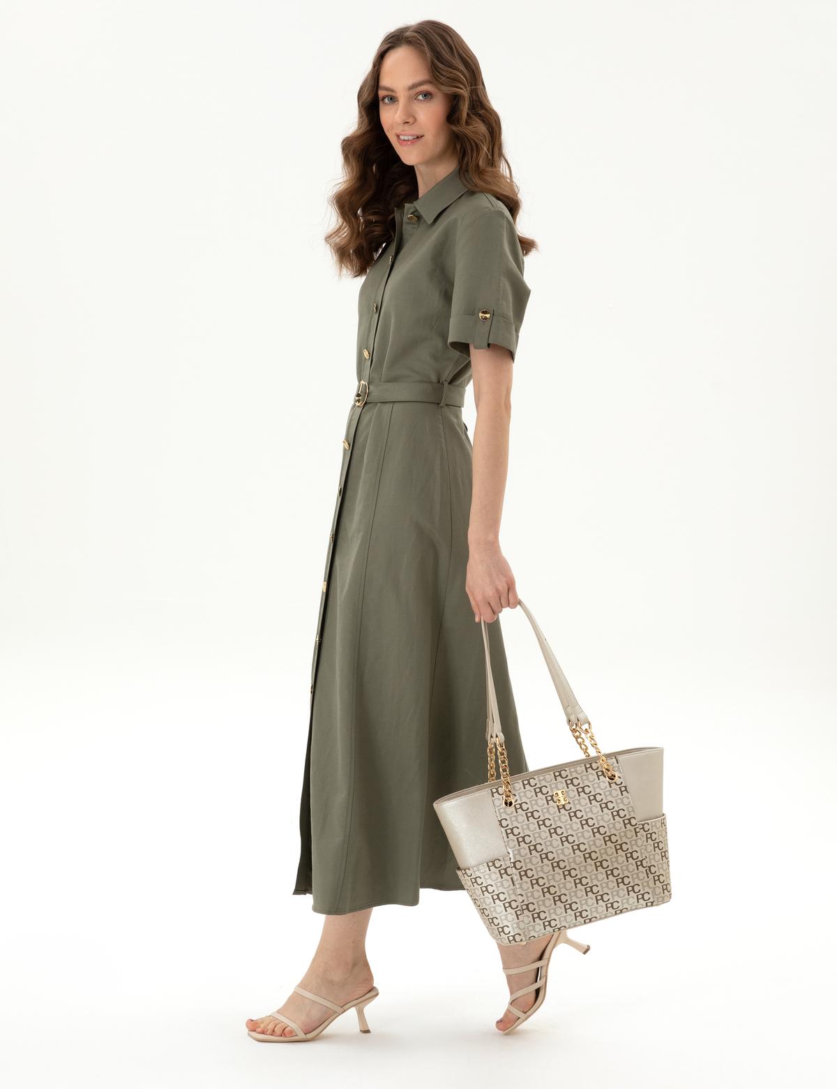 Altın Omuz Çantası