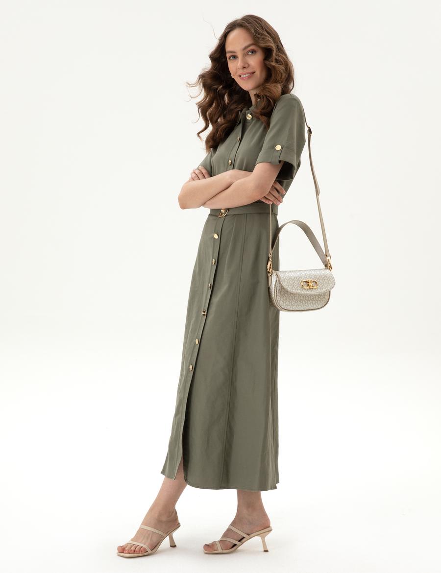 Altın Omuz Çantası