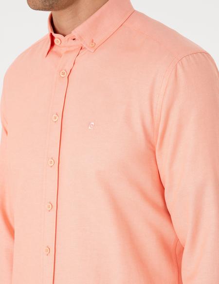 Mercan Oxford Slim Fit Kolay Ütülenebilir Gömlek - 50306996014