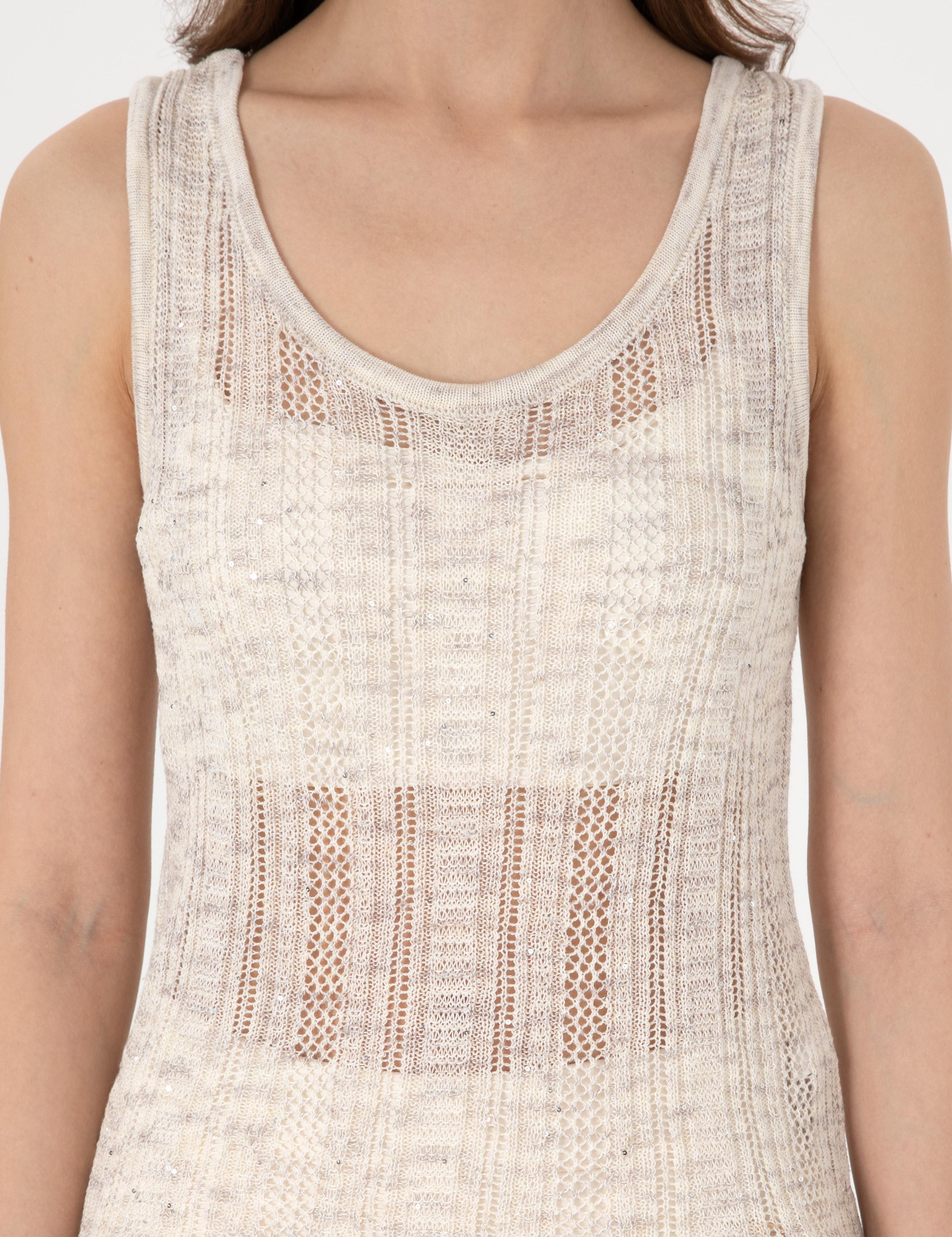 Kum Slim Fit Triko Tişört