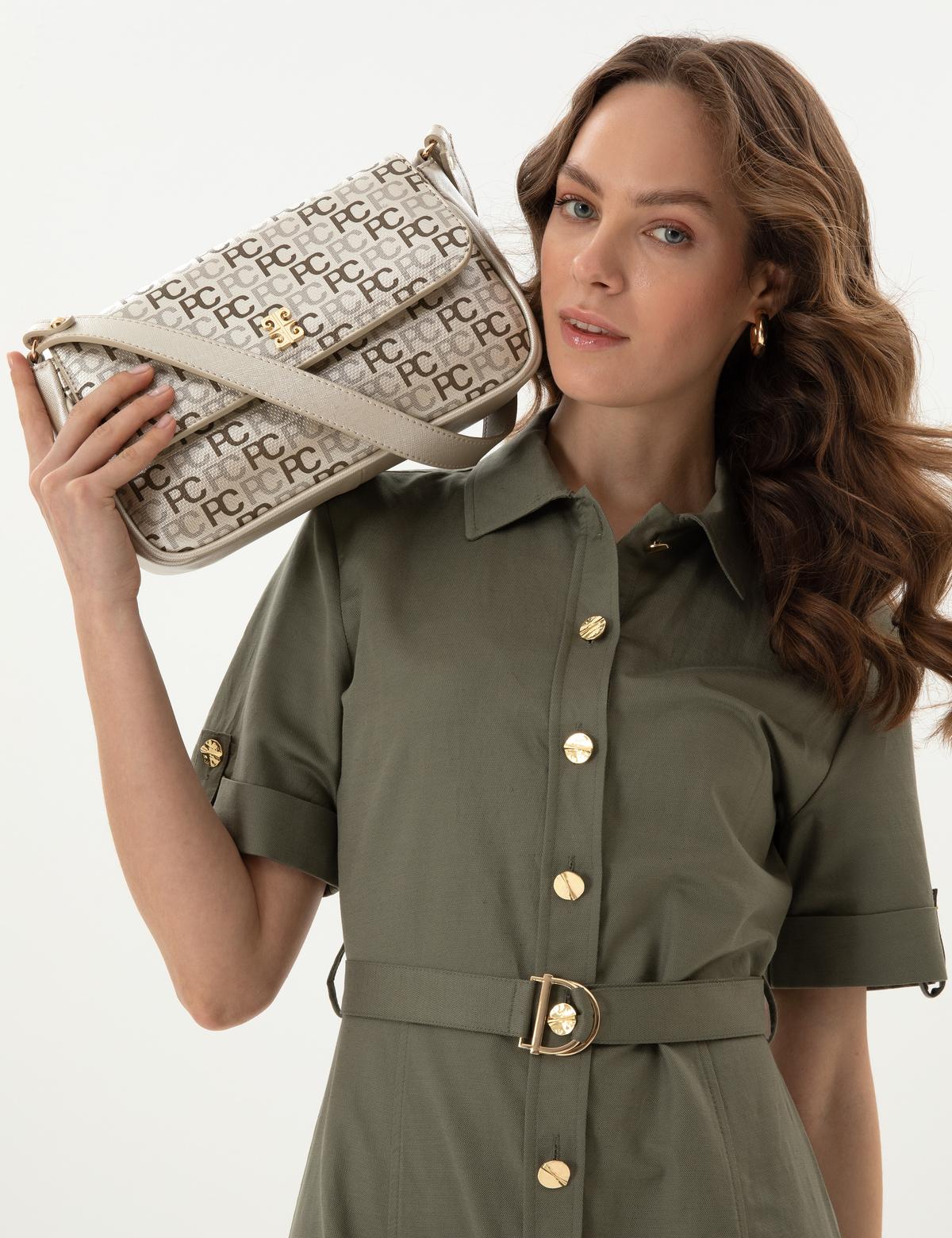 Altın Omuz Çantası - 50318528004