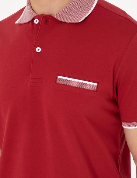 Nar Çiçeği Slim Fit Tişört - 50307562033