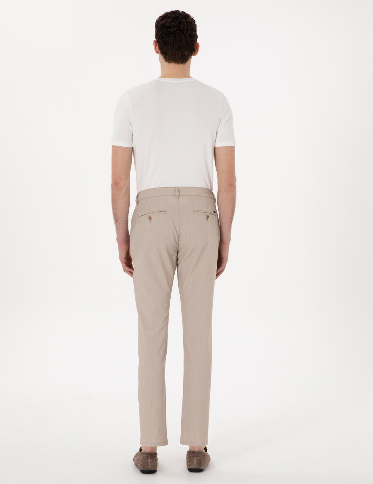 Vizon Slim Fit Gofre Kanvas Pantolon - 50308099124