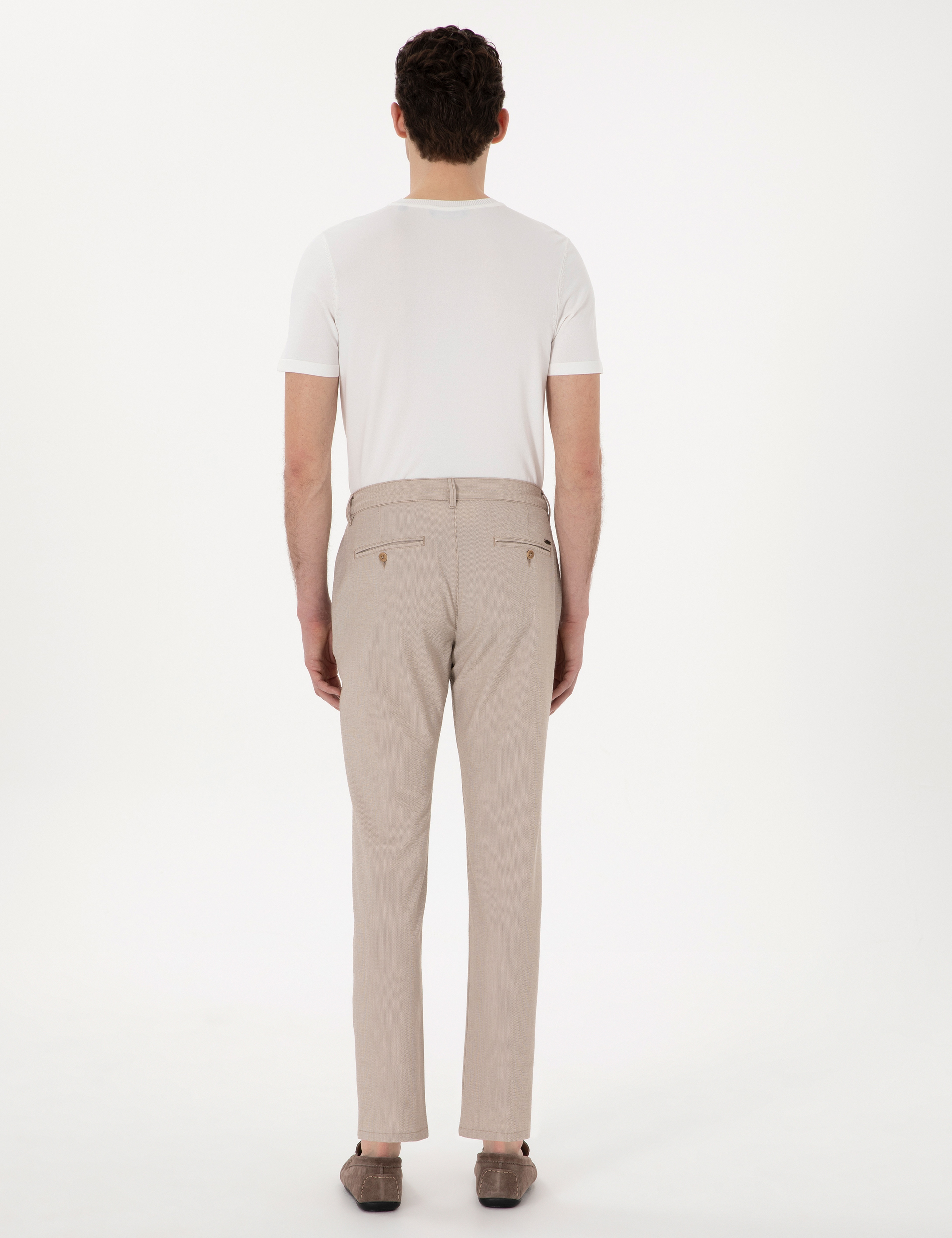 Vizon Slim Fit Gofre Kanvas Pantolon - Image 4