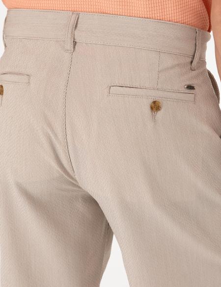 Vizon Slim Fit Gofre Dokuma Şort - 50309644017