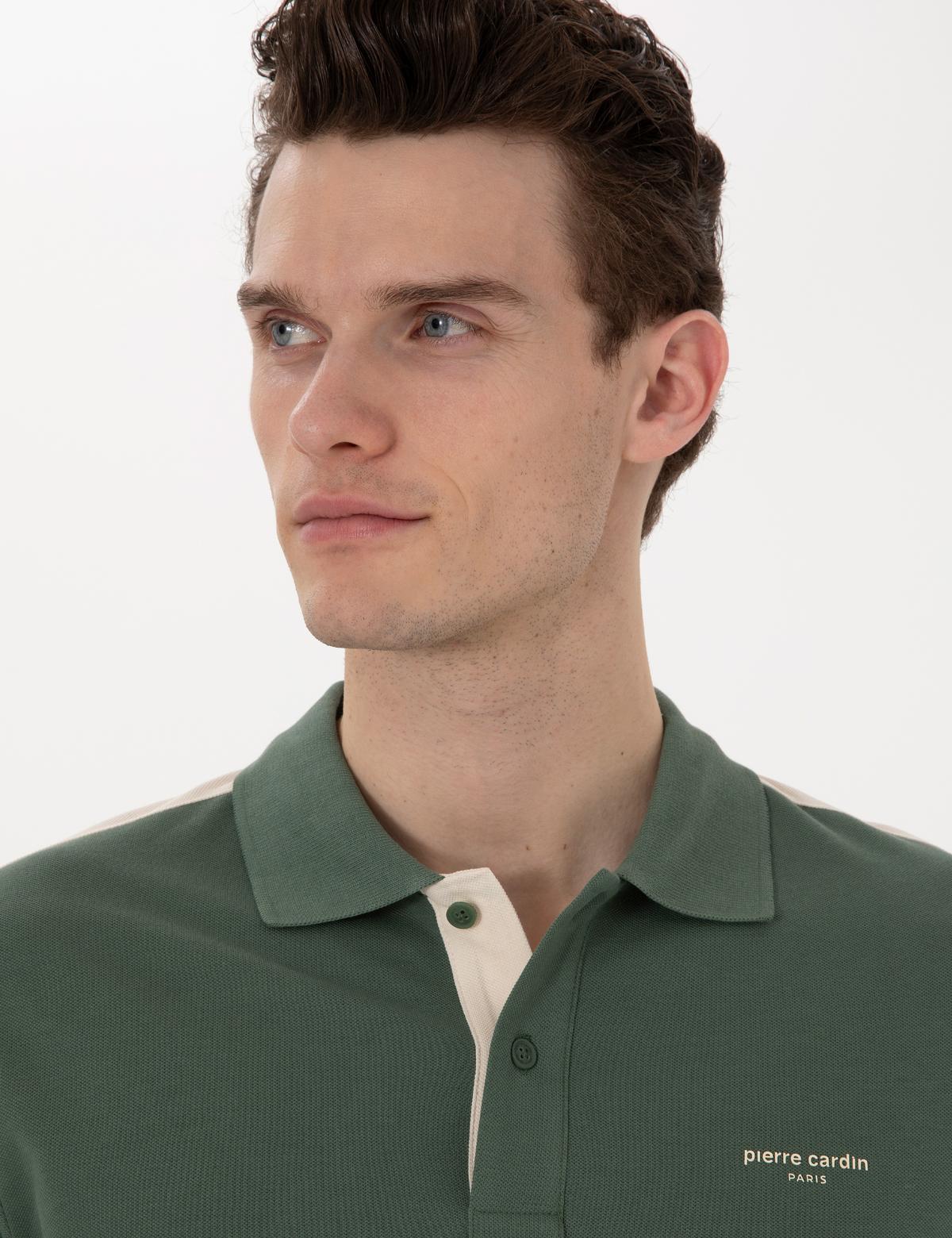 Haki Slim Fit Tişört - 50310147007