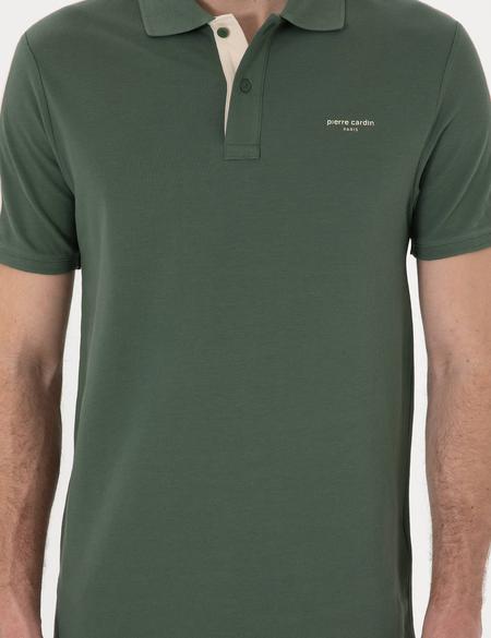 Haki Slim Fit Tişört - 50310147007