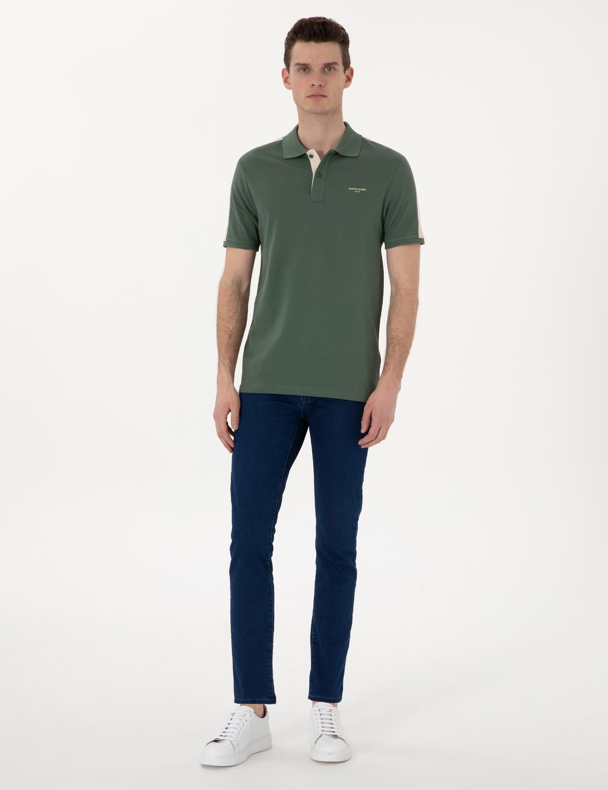 Haki Slim Fit Tişört - 50310147007