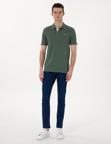 Haki Slim Fit Tişört - 50310147007