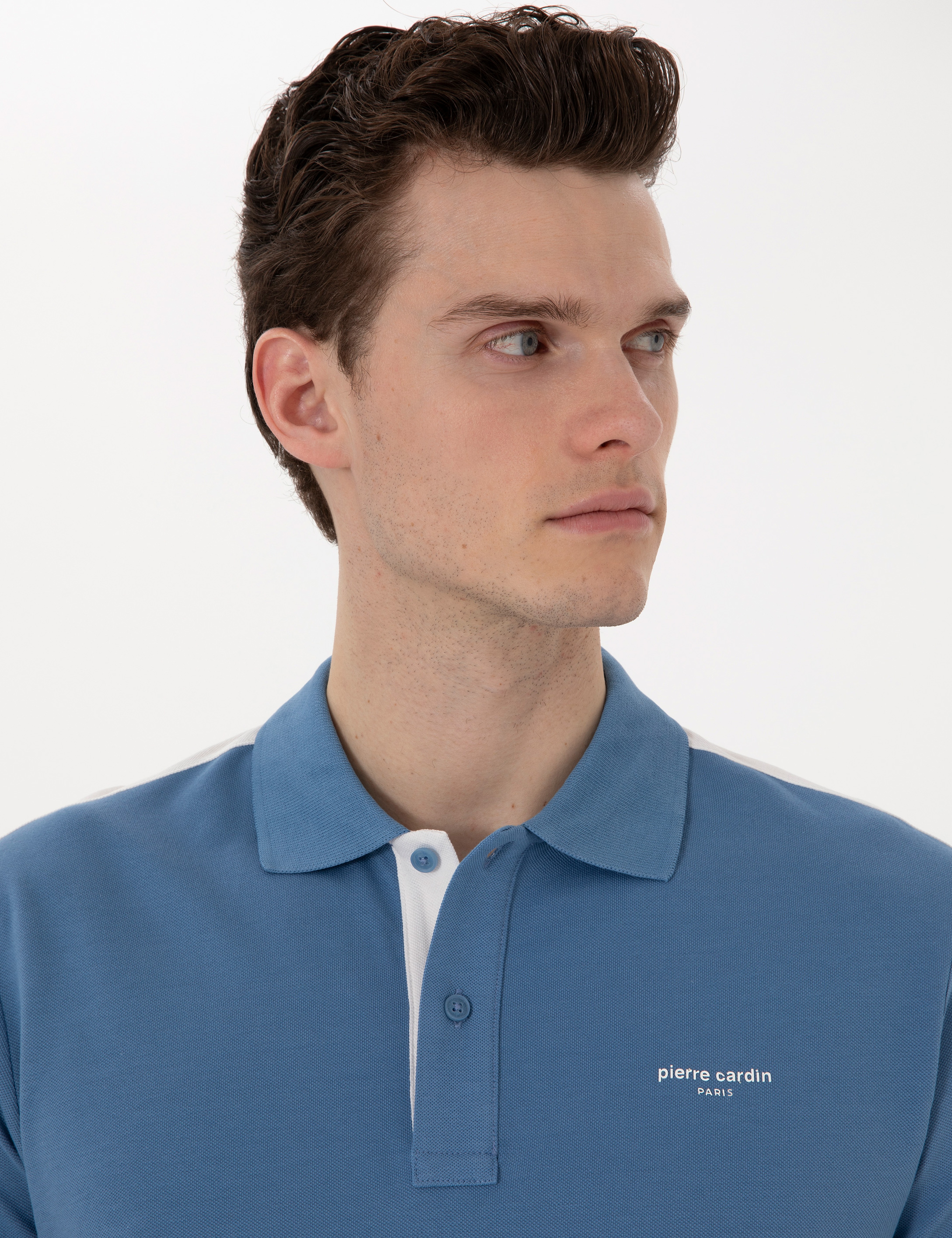 Mavi Slim Fit %100 Pamuk Düğmeli Polo Yaka Tişört