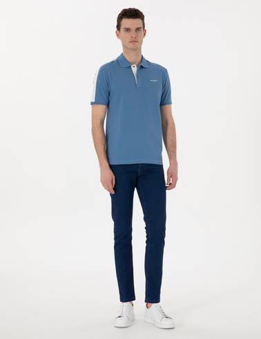 Mavi Slim Fit Tişört