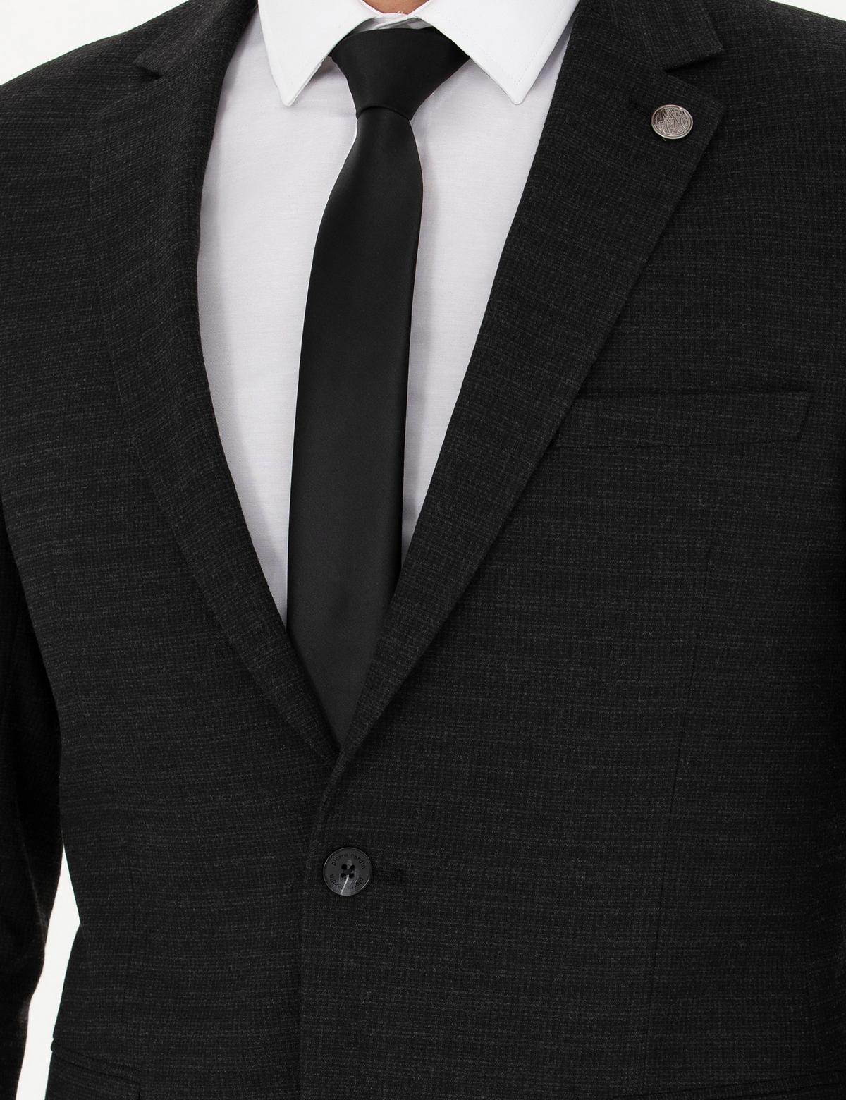 Antrasit Ex. Slim Fit Takım Elbise - 50278529080