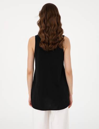 Siyah Comfort Fit Tişört