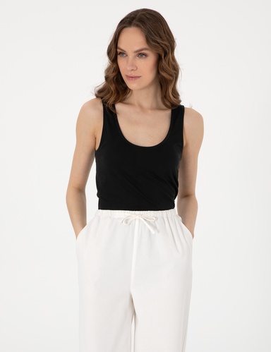Siyah Comfort Fit Tişört