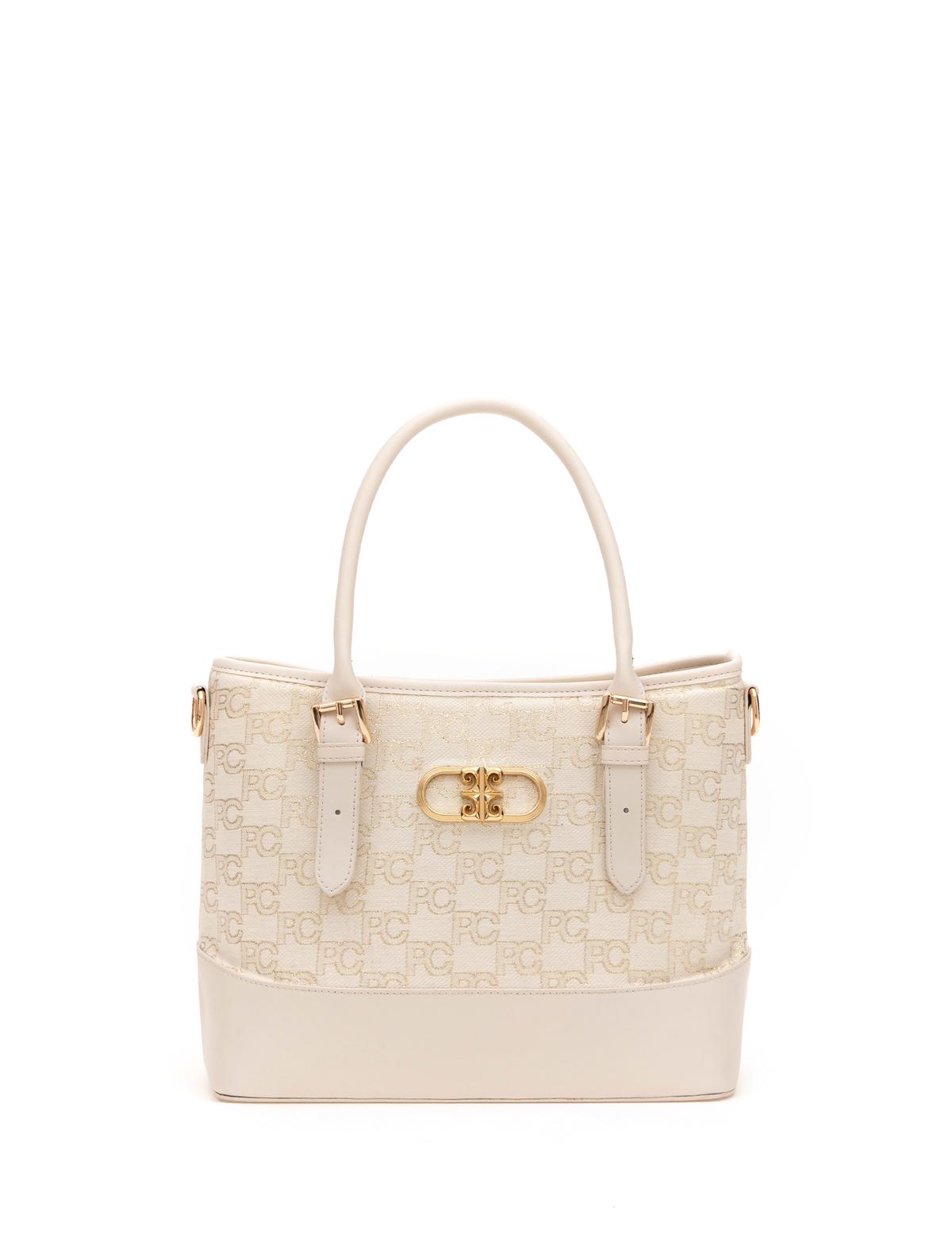 Ecru Omuz Çantası - 50318410002