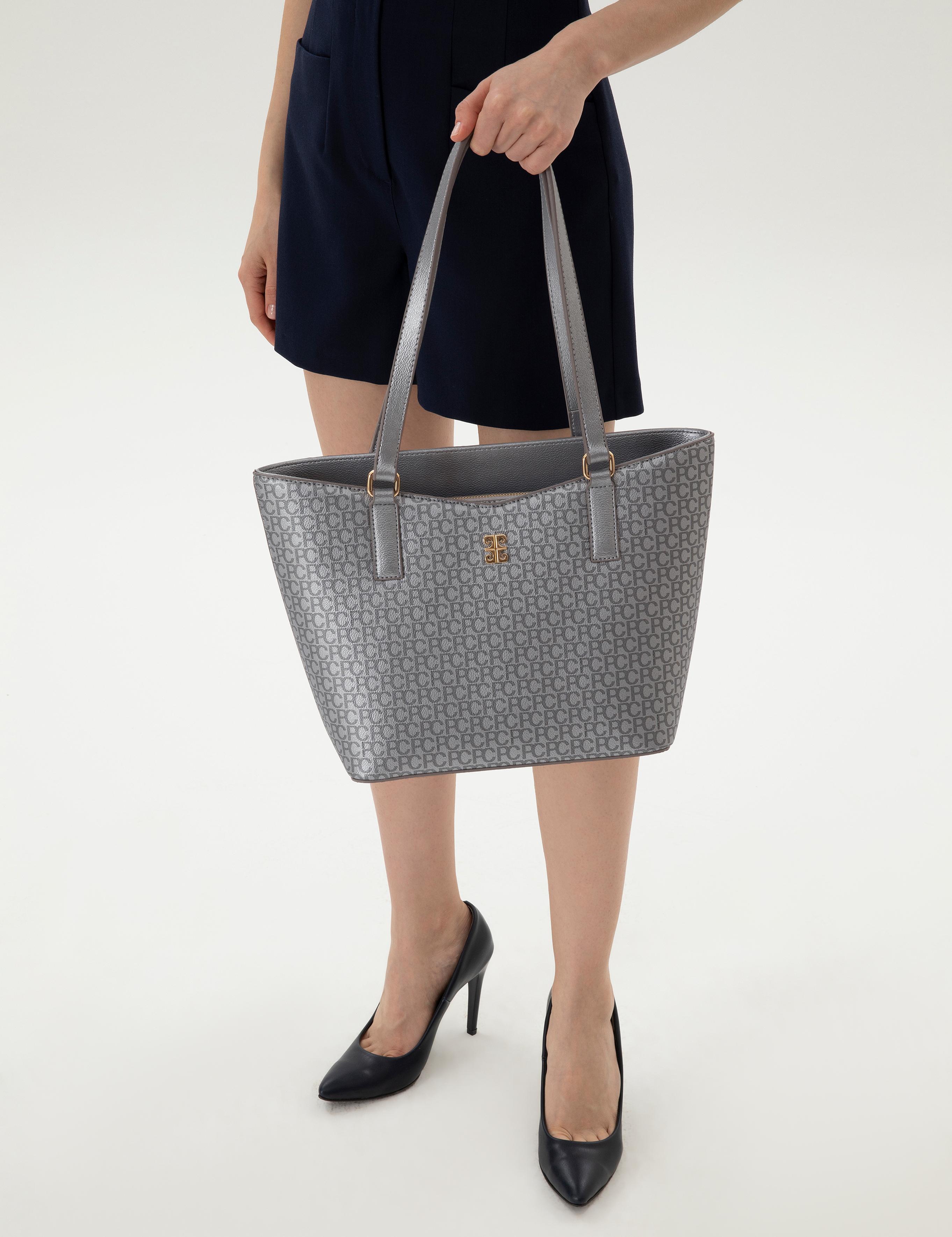 Gümüş Omuz Çantası