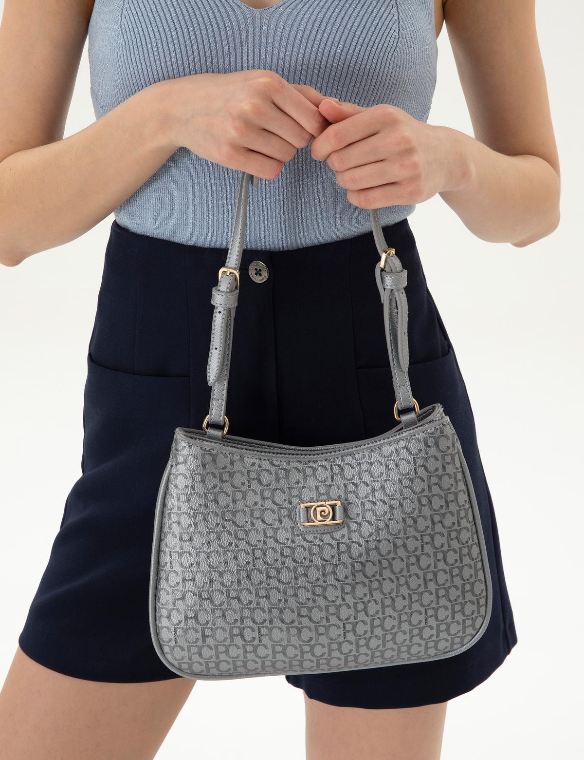 Gümüş Omuz Çantası - 50318437004