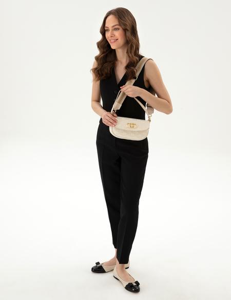 Ecru Omuz Çantası - 50318408002