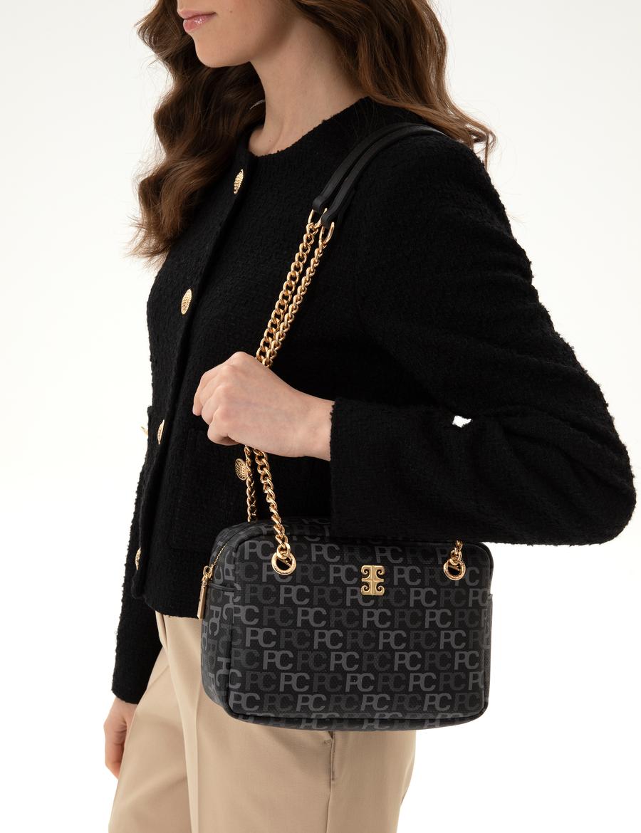 Siyah Omuz Çantası