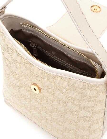 Ekru Omuz Çantası - 50318675002