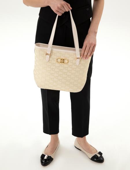 Ekru Omuz Çantası - 50318407002