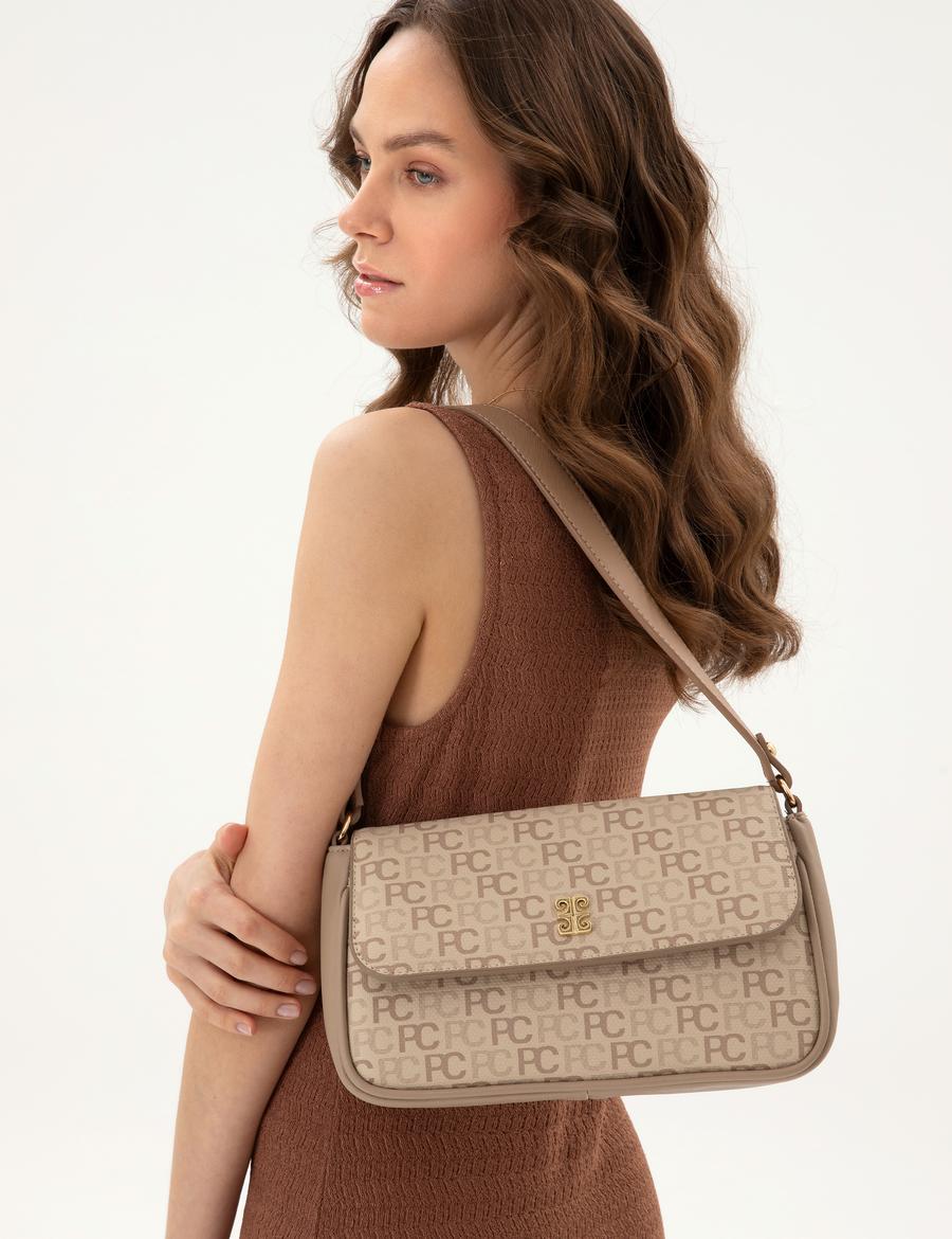 Kahverengi Omuz Çantası