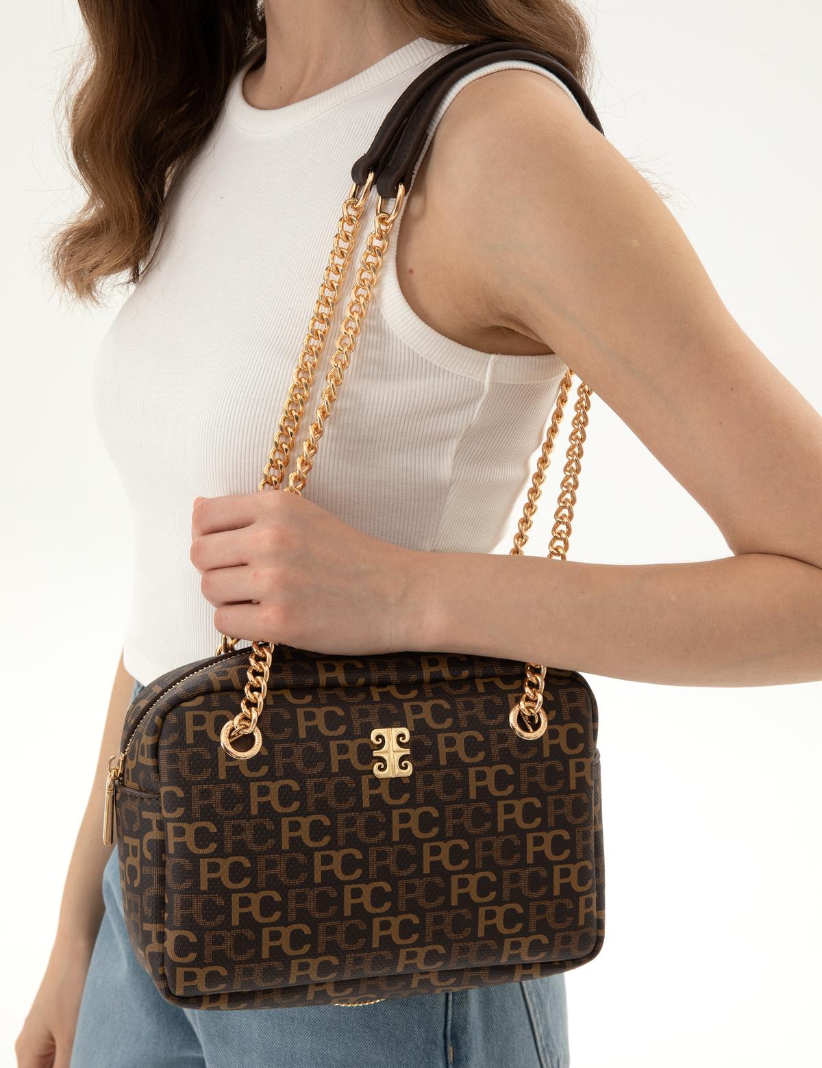 Açık Kahverengi Omuz Çantası - 50318527002