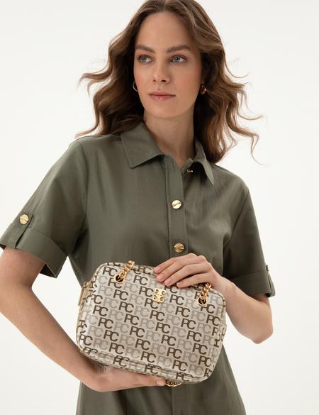 Altın Omuz Çantası - 50318527004