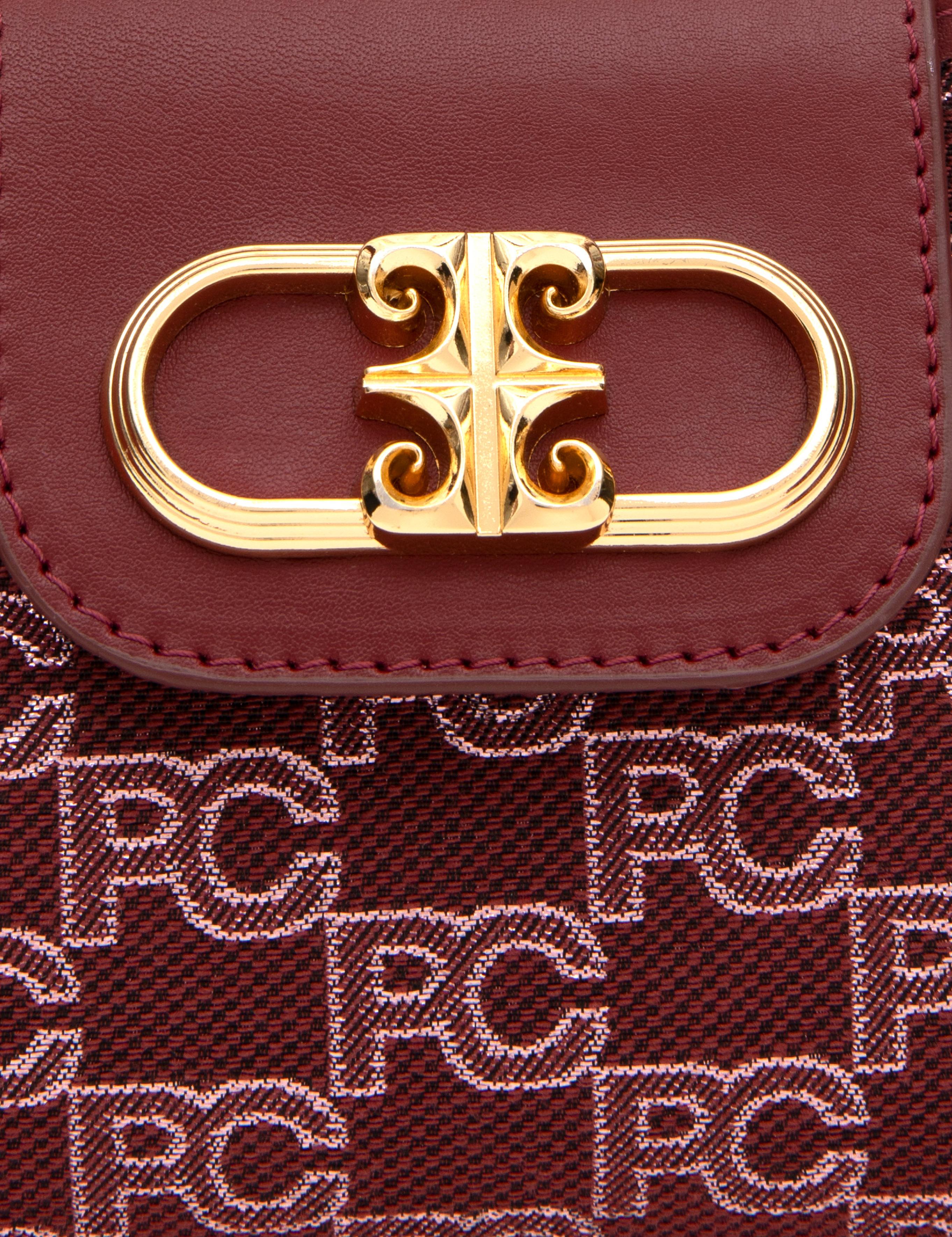 Bordo Omuz Çantası