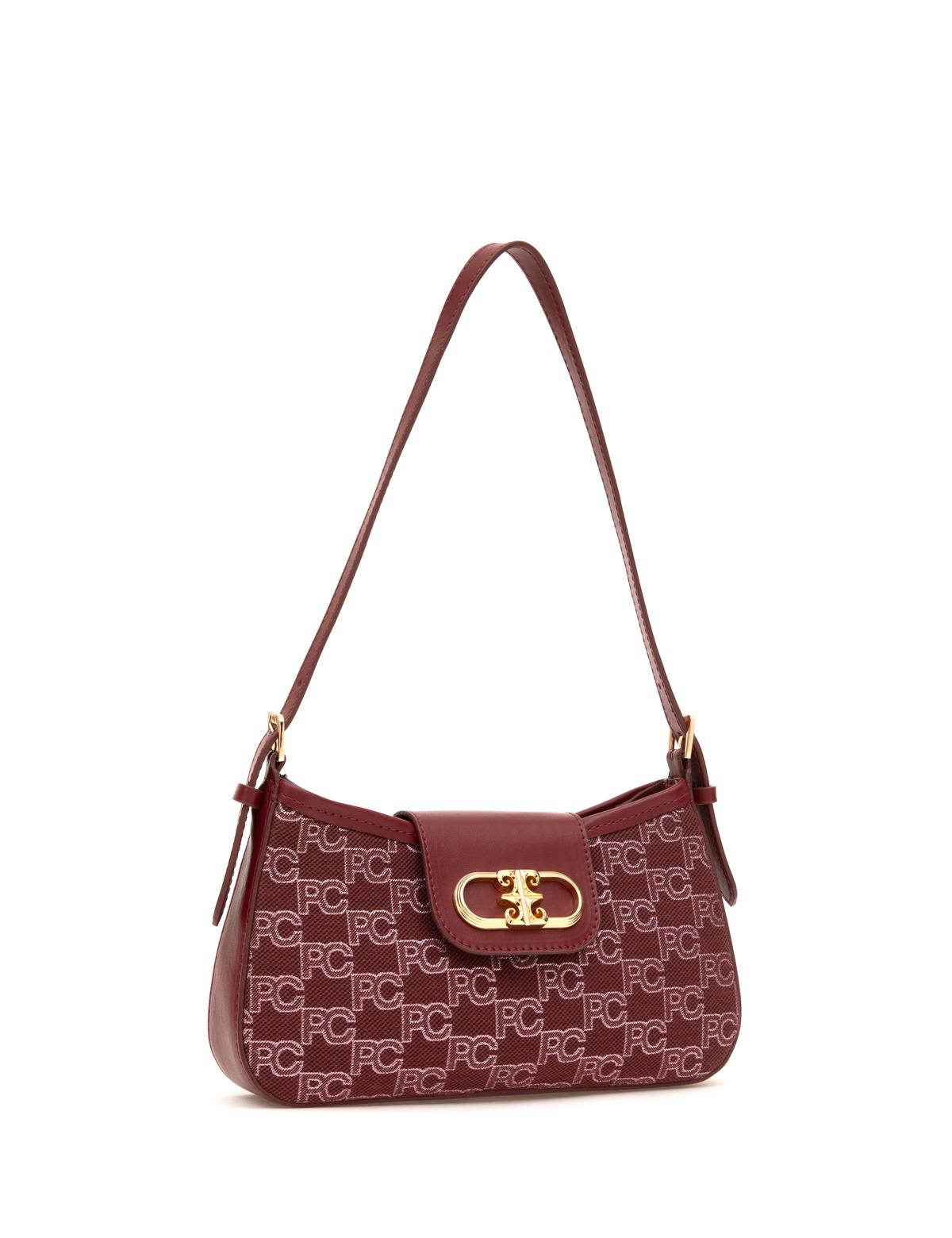 Bordo Omuz Çantası - 50318674003