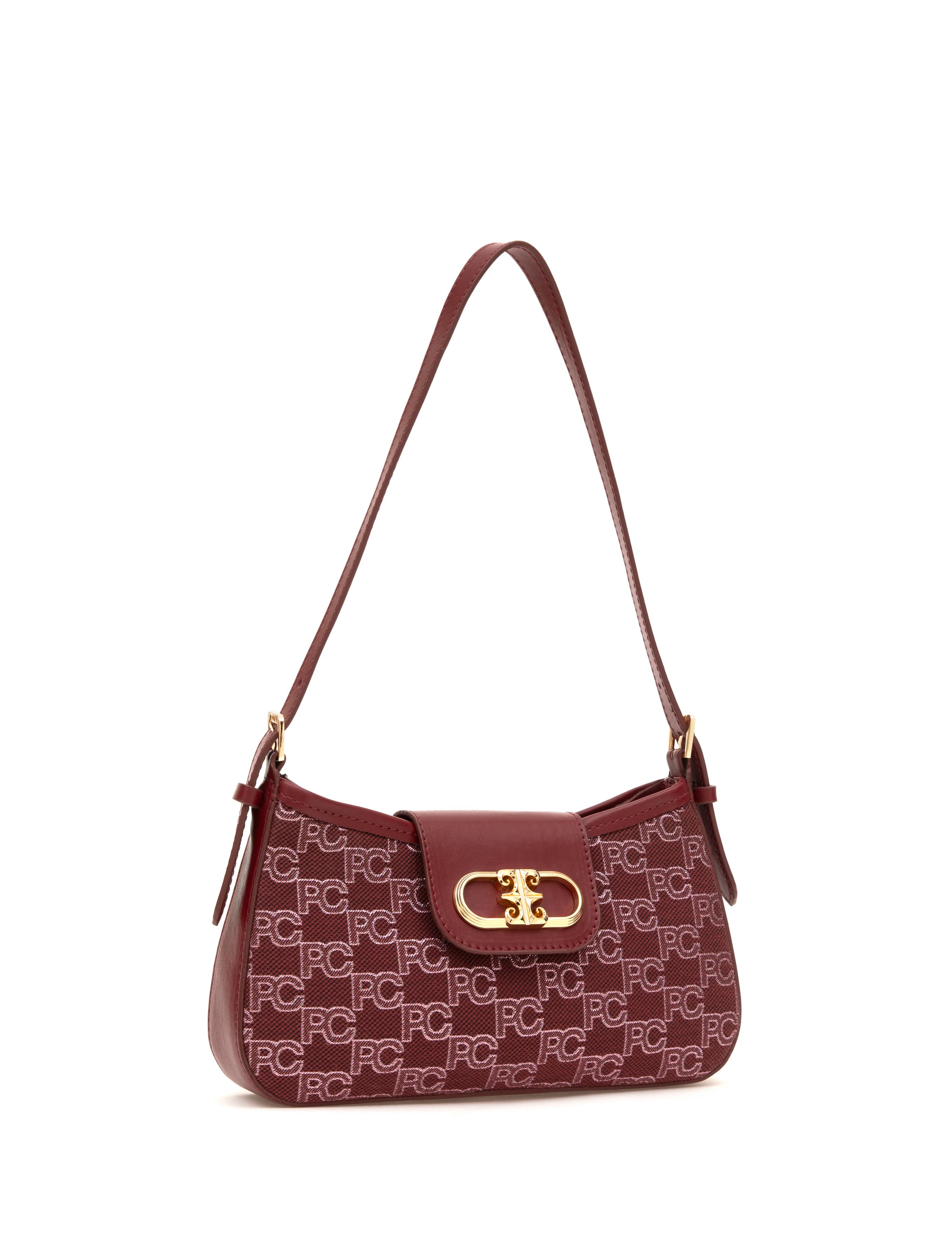 Bordo Omuz Çantası