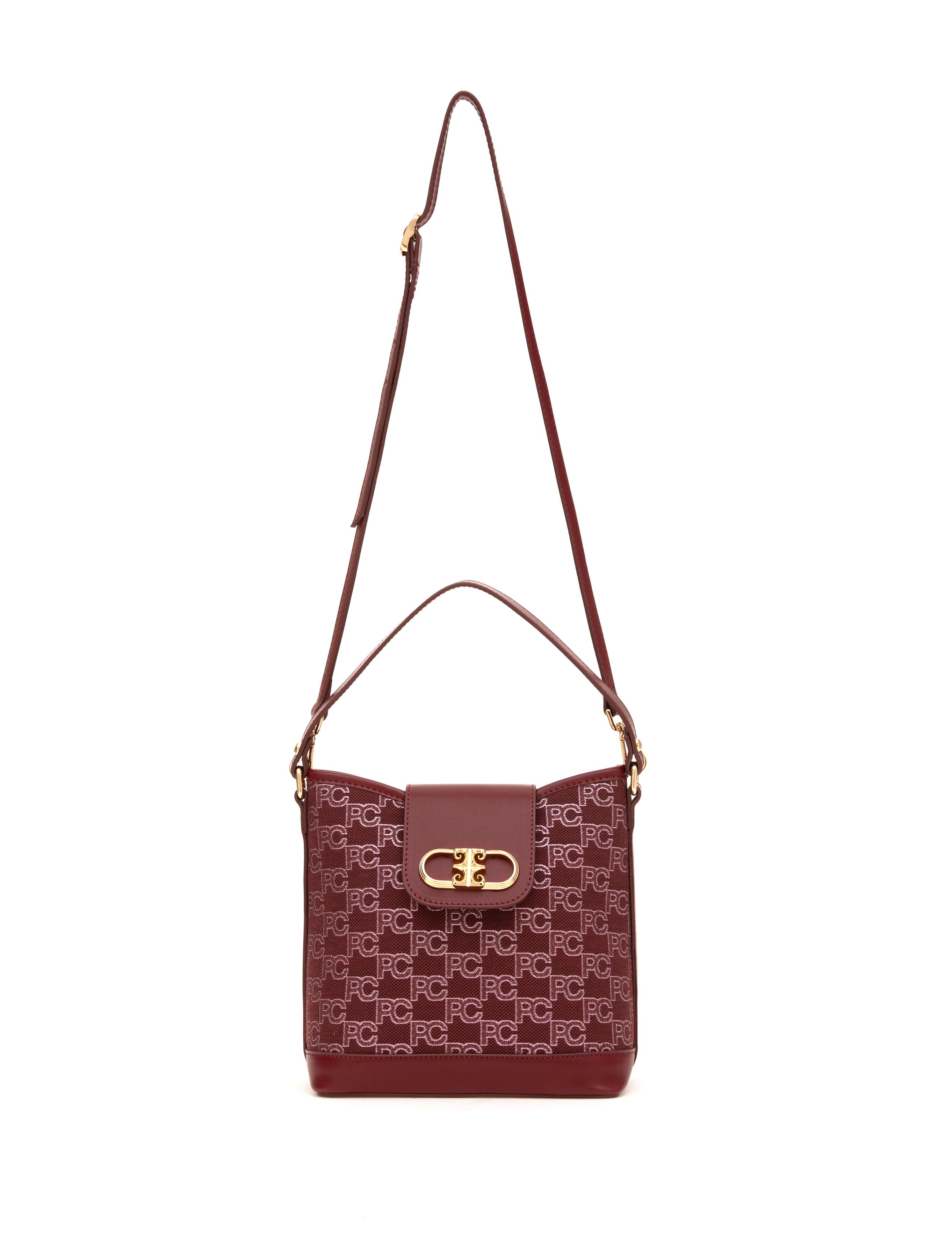 Bordo Omuz Çantası