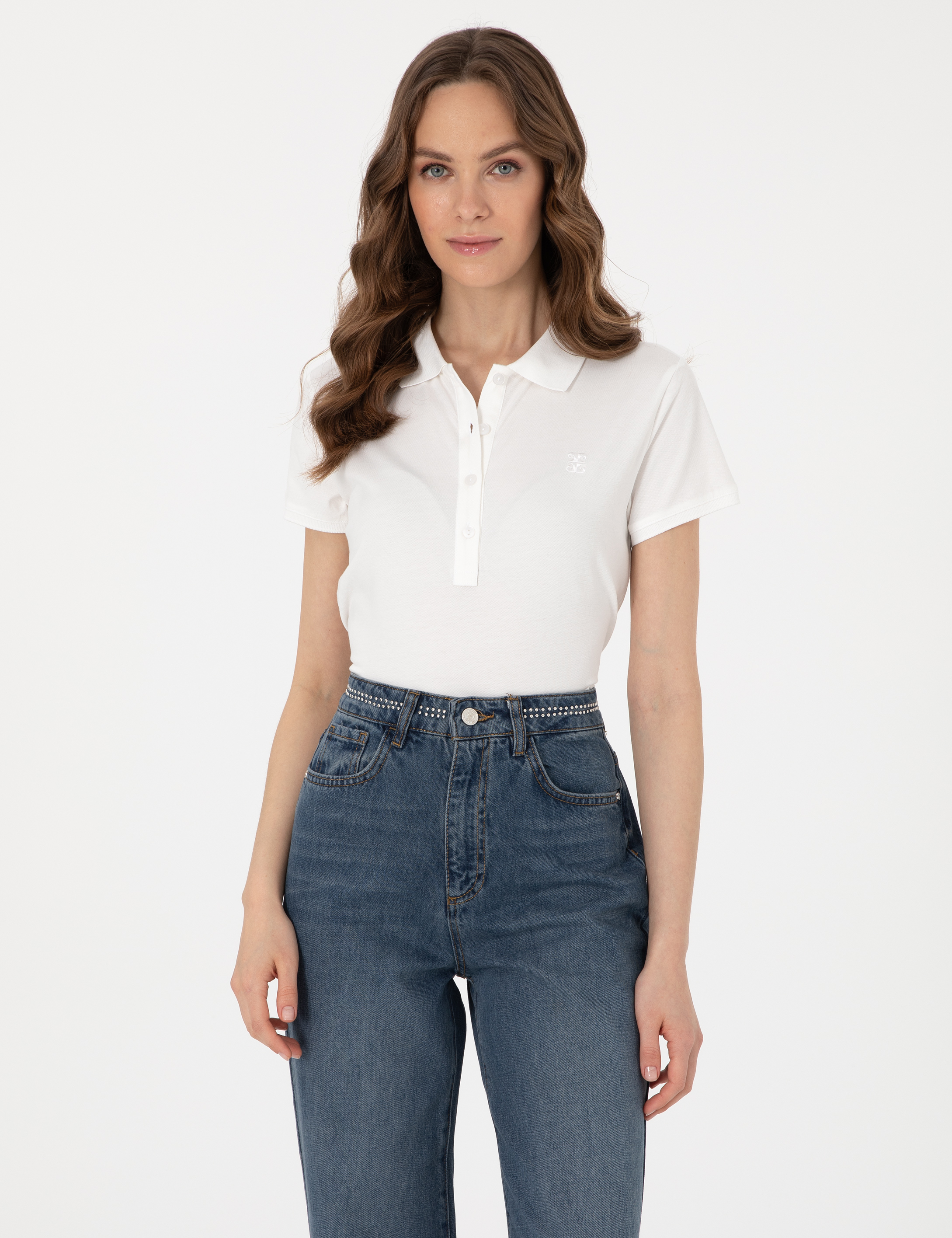 Beyaz Regular Fit Tişört