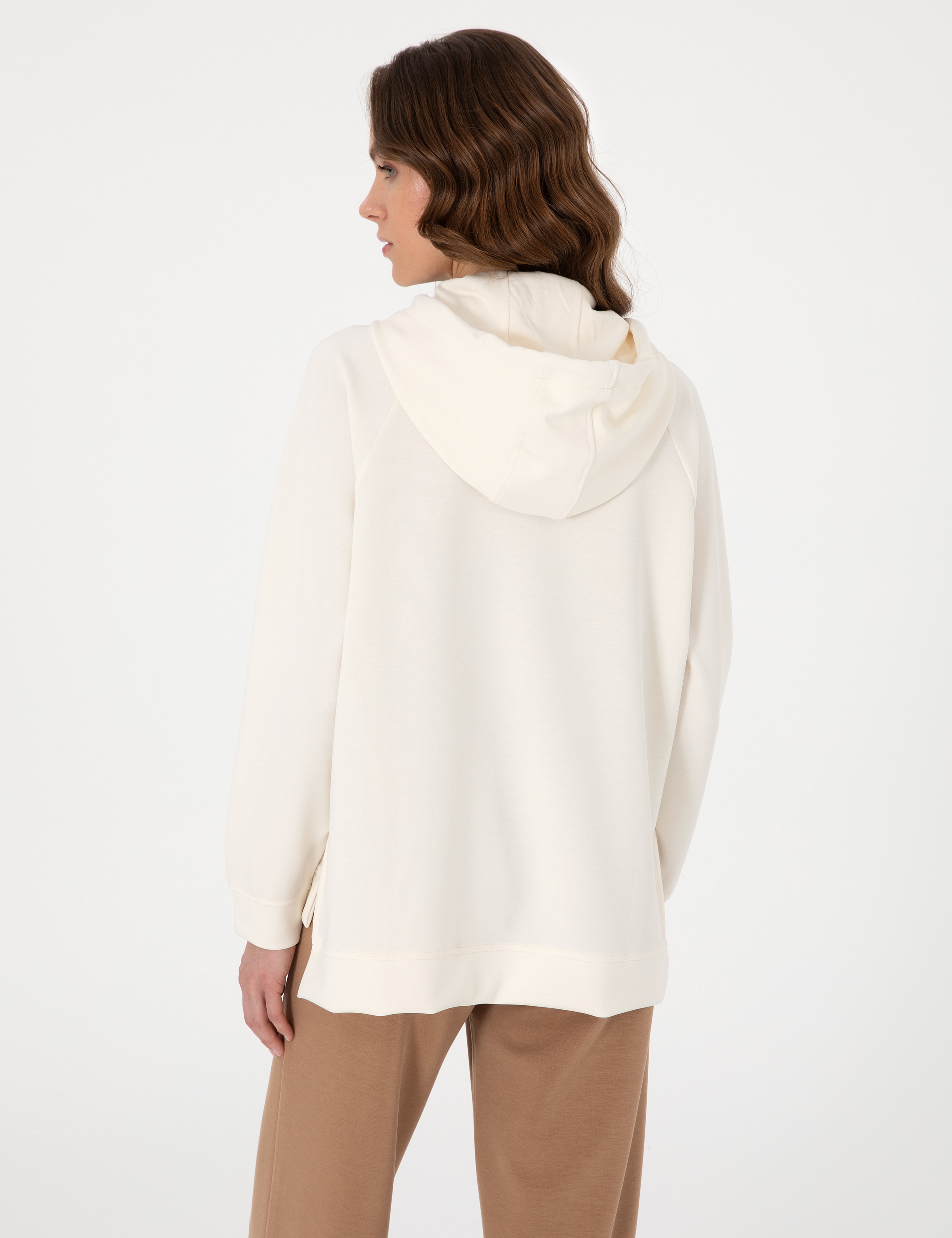 Ekru Oversize Sweatshirt - Image 5