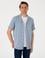 Lacivert Comfort Fit Kısa Kollu Gömlek