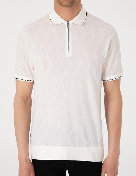 Beyaz Regular Fit Tişört - 50302591033