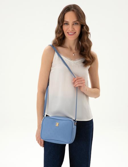 Açık Mavi Çapraz Çanta - 50318388003