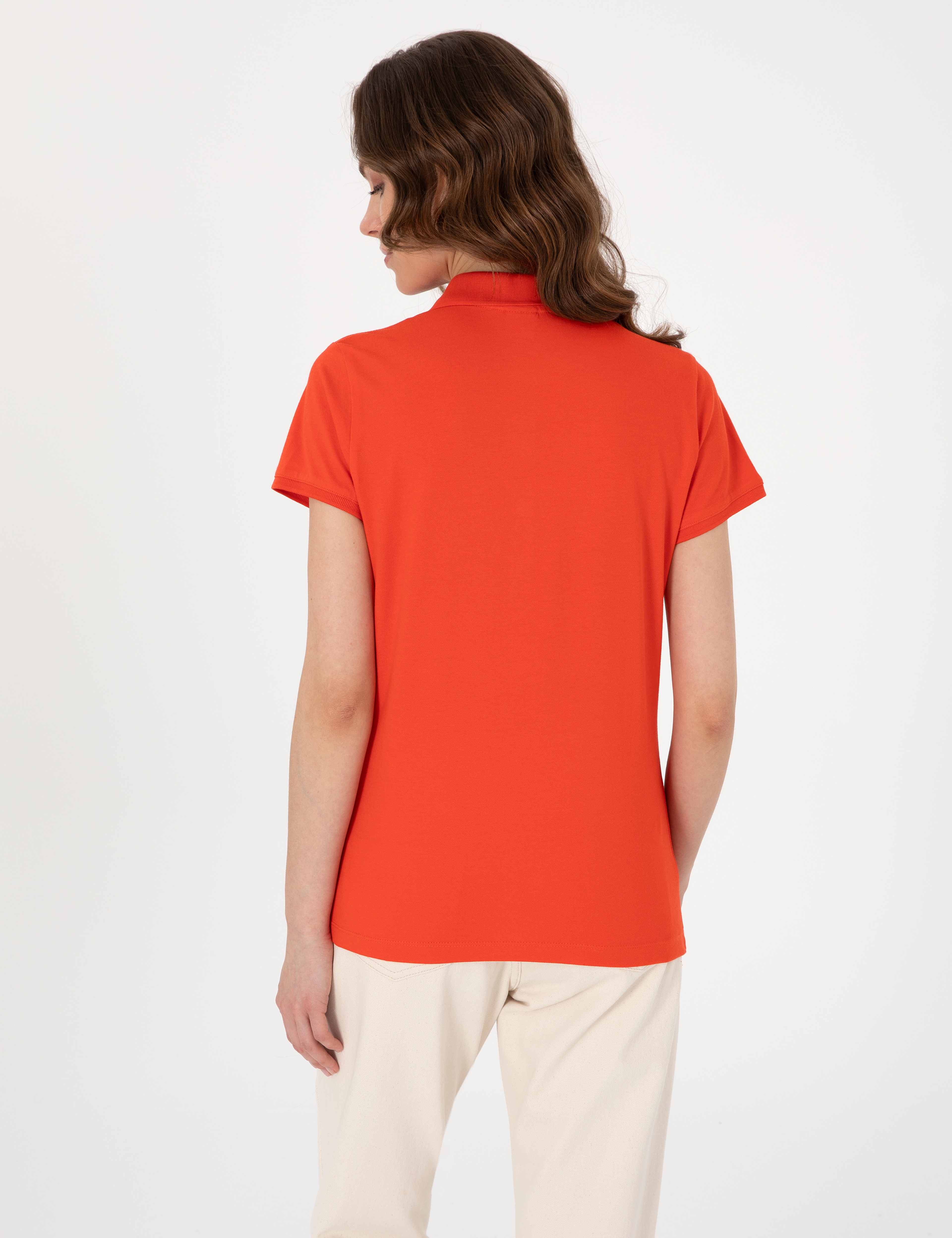 Kırmızı Regular Fit Tişört - Image 5