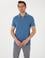 Koyu Mavi Slim Fit Polo Yaka Tişört