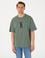 Haki Comfort Fit Bisiklet Yaka Tişört