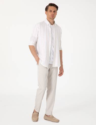 Mercan Regular Fit Uzun Kollu Gömlek