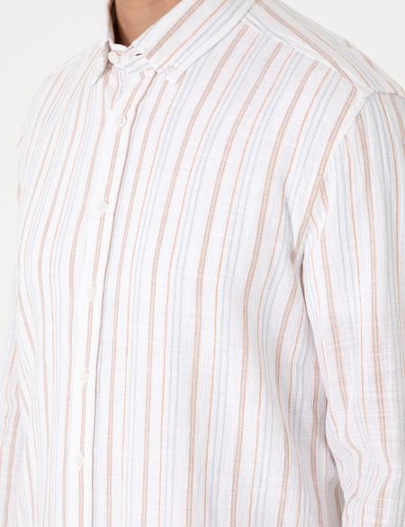 Mercan Regular Fit Uzun Kollu Gömlek - 50301561043